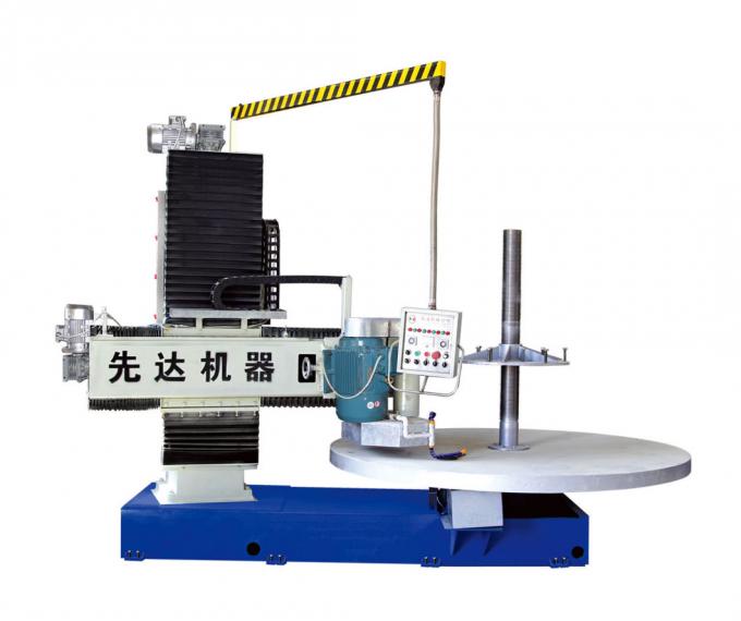 Máquina de corte de piedra Zmfx-2500 para la parte inferior y superior de la columna 0