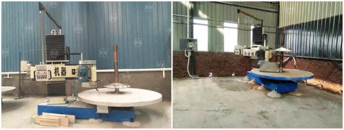 Máquina de corte de piedra Zmfx-2500 para la parte inferior y superior de la columna 1