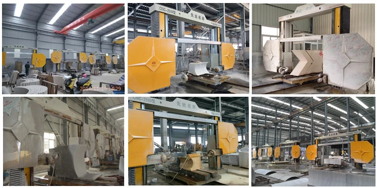  CNC de mármol Diamond Wire Saw Cutting Machine de la piedra del granito para el bloque del corte, piedra especial de la forma