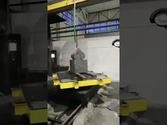 Diamante de alambre de sierra dentro del procesamiento máximo Tamaño 2000 * 3000 * 1500mm Y peso bruto 5500kg