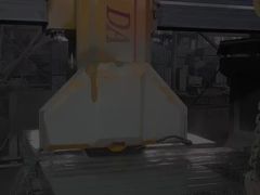 Máquina de corte de puentes de bloque medio infrarrojo Máquina de piedra para mármol y granito