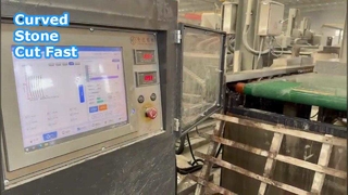 Sierra de alambre CNC para cortar piedra curva más rápido
