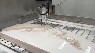 Enrutador de tallado de escultura de piedra 3D CNC de 5 ejes