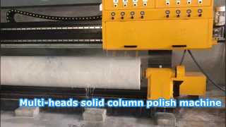 MSC-2000 Máquina pulidora de columna sólida de cabezales múltiples