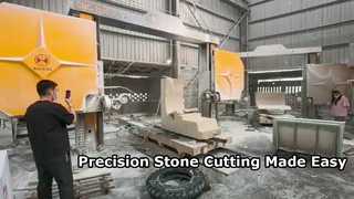 Máquina de sierra de hilo diamantado CNC (modelo pionero)