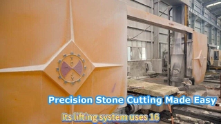 Máquina de sierra de hilo diamantado CNC de 4 ejes CRM‑3500 | Máquina cortadora de columnas romanas de piedra y losas en arco