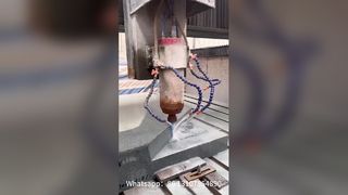 Máquina de tallado de piedra plana CNC para diseño de patrones de piedra personalizados y grabado de superficies