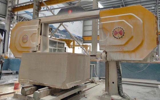 calidad  Diamond Wire Saw Within Max Processing Size 2000*3000*1500mm And Gross Weight 5500kg fábrica