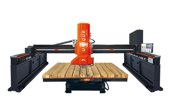 calidad  Infrared Automatic Stone Slab Bridge Saw Cutting Machine 21kw fábrica