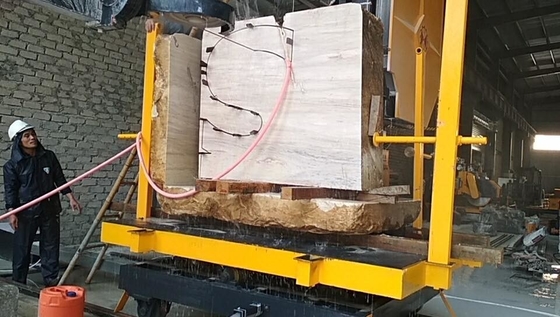 15T CNC Diamond Wire Saw Machine para el corte rápido