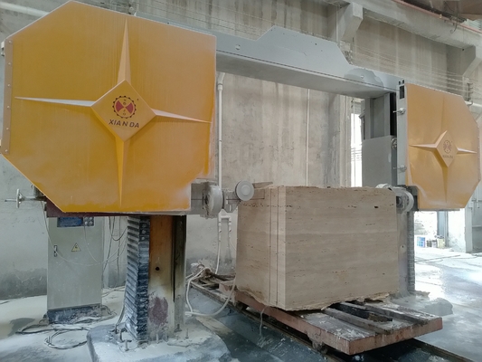 CNC Diamond Wire Saw Machine de 4 AXIS para procesar el granito y el mármol