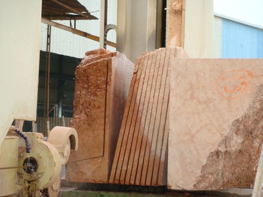 Bloque que divide a Diamond Wire Saw Machine para cortar de mármol del granito