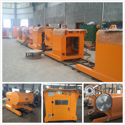 Corte por bloques del cuarzo del granito del mármol de Diamond Wire Saw Machine For de la mina