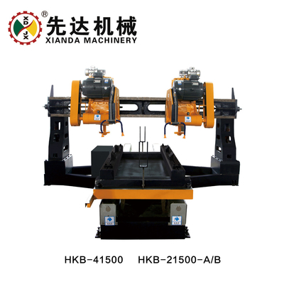 Cortadora automática de la piedra del borde de cuatro rebanadas para la losa HKB-41500 de la columna