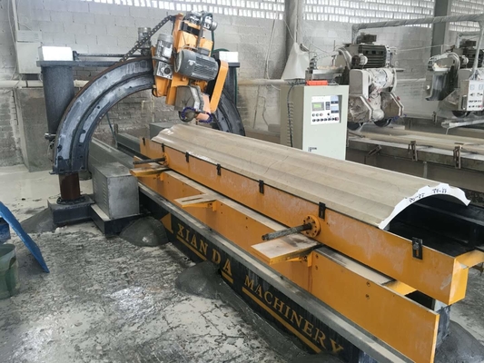 Roman Pillar Slot Cutting Machine automático 7.5kw