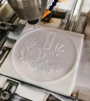 Piedra planar del acoplamiento de tres ejes que talla poder del eje de la máquina 5.5kw