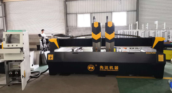Máquina de talla de piedra plana CNC para procesamiento de granito