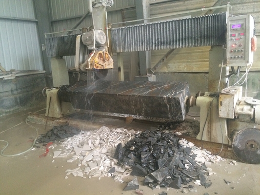 Cortadora sólida de piedra del pilar de la columna de la cortadora 11/15kw