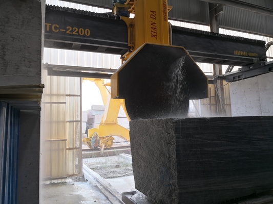 Máquina de corte de bloques para cortar granito y mármol
