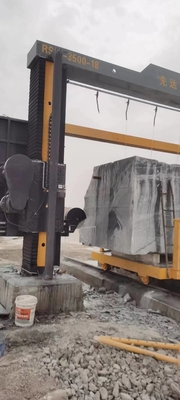 Máquina de división de bloques PLC para el procesamiento de mármol y granito
