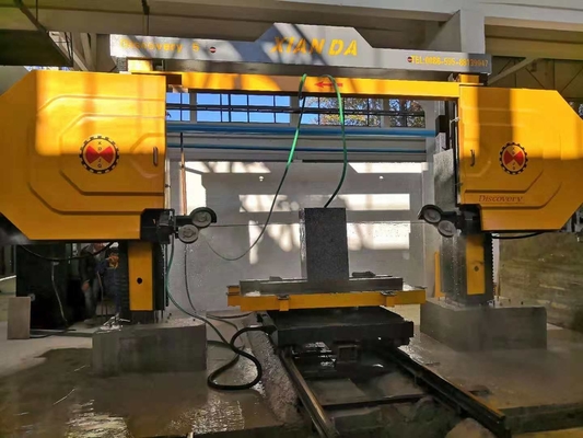 5 Ejes Máquina de sierra de alambre de diamante CNC para cortar y procesar mármol