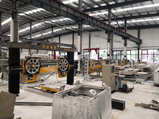Máquina de corte de piedra circular de losas CNC de alta velocidad