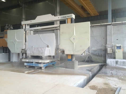 Máquina automática de extracción de piedra para cortar el mármol de granito