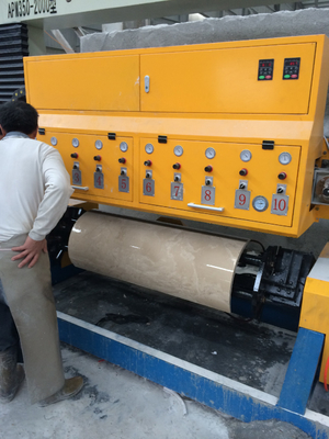 Máquina de pulido de losas circulares de CA 30kw para perfilar columnas