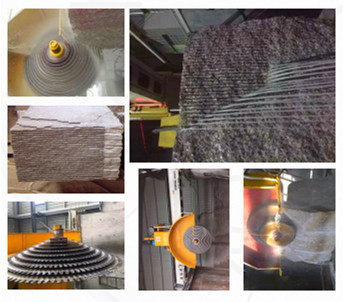 Máquina de corte de bloques de CA para cortar granito y mármol