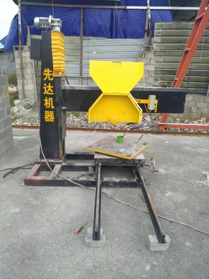 Máquina de corte de piedra manual de metal 1200x3500mm Tamaño de la mesa de trabajo