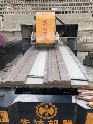 Máquina de corte lineal de 3 ejes para piedra de granito