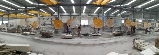 Máquina de sierra de alambre de diamante CNC de cuatro huso