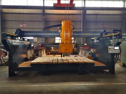 Máquina de corte de borde de piedra con alta velocidad de corte Máquina de corte de puente integrada