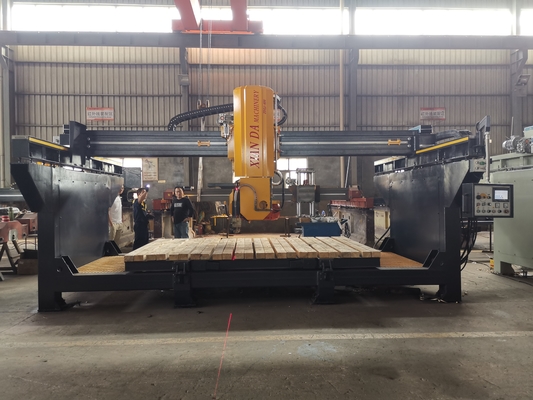 Máquina de corte de puentes integrados de alta precisión para granito y mármol