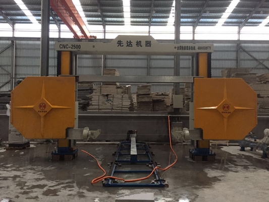 Serradura de alambre de diamante CNC para cortar piedras de diferentes formas