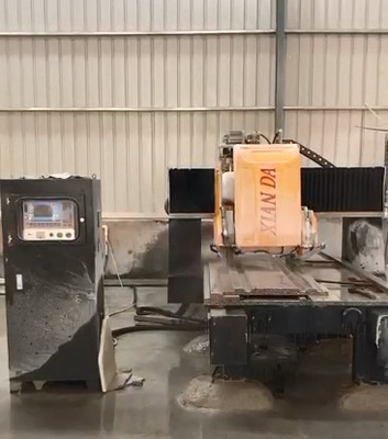 Máquina de corte y fresado lineal tipo puente de piedra de alta precisión