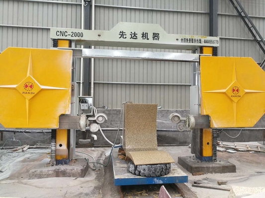 Máquina de sierra de alambre de diamante CNC con alta precisión de procesamiento
