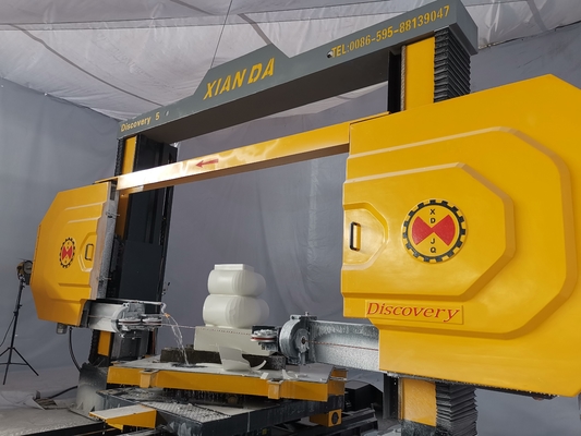 Máquina de sierra de alambre de diamante industrial CNC 5 ejes