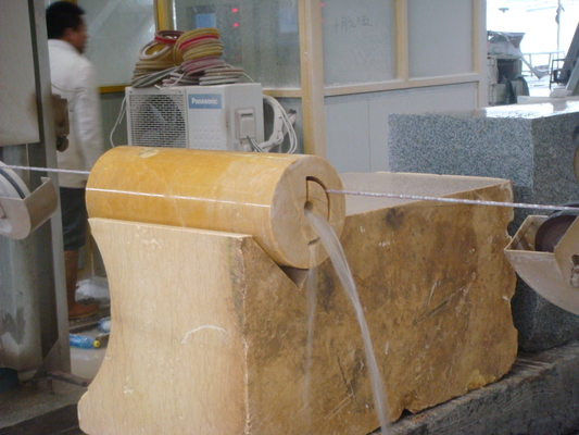 4 Ejes Diamante herramienta de corte de piedra con control CNC