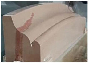 3 Ejes CNC Puente de doble viga Tipo Cuatro Máquinas de corte y fresado de cuchillas para el procesamiento de piedra de forma especial a gran escala