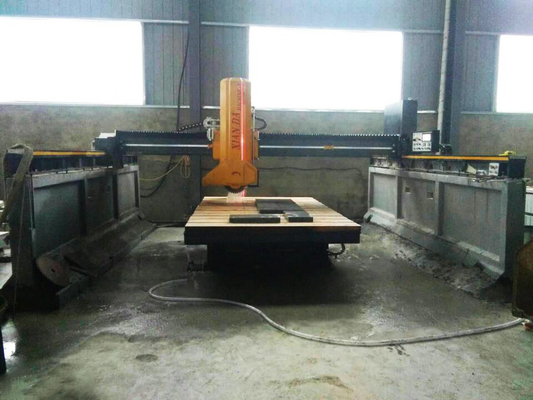 Máquina de corte de piedra de puente infrarrojo de precisión con motor de 15/18.5/22kw