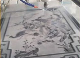 Máquina de escultura plana de precisión para diseños complejos