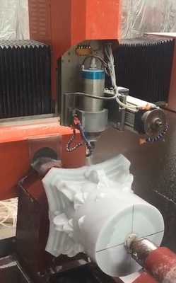 Máquina de tallado de piedra CNC Sistema de control de precisión de 4 ejes