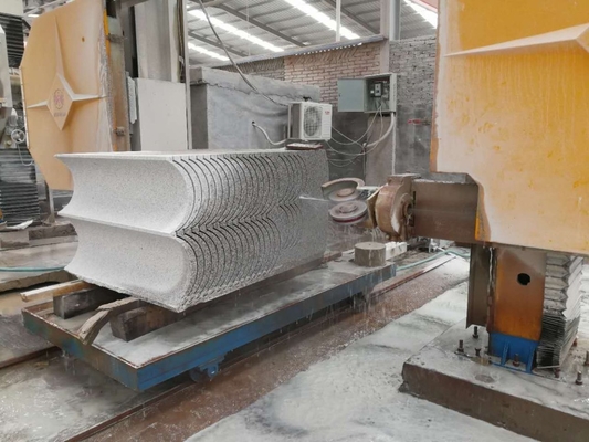 Máquina de sierra de alambre de diamante para perfilar granito de mármol