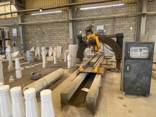 Máquina de corte de columna de trabajo pesado Precisión Gran capacidad de corte Bajo nivel de ruido