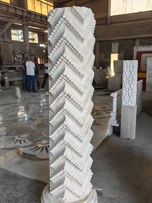 Máquina de tallado de columna de 4 ejes de alta precisión
