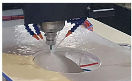 Máquina de tallado CNC de piedra de 3 ejes de precisión para lavabo