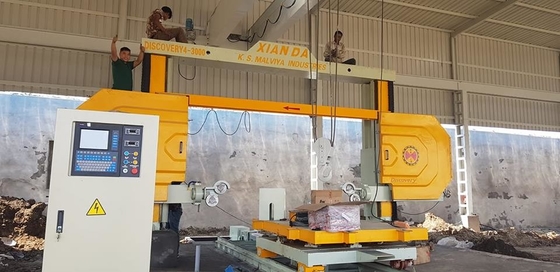 Cerradura de alambre de diamante de mármol/granito CNC para perfilar