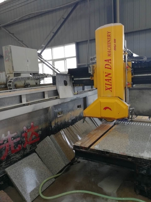 Máquina de corte de puentes infrarrojos para placas grandes de granito y mármol