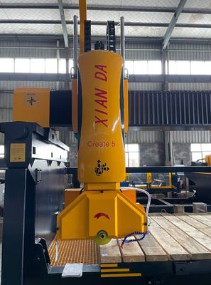 Máquina de corte de puente de 5 ejes de precisión